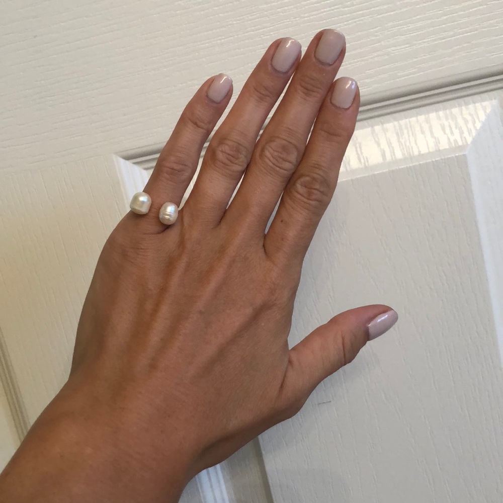 ERTH cultured freshwater pearl ring